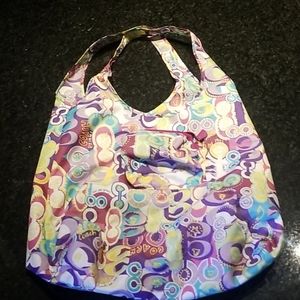 Coach small bag that folds into pouch